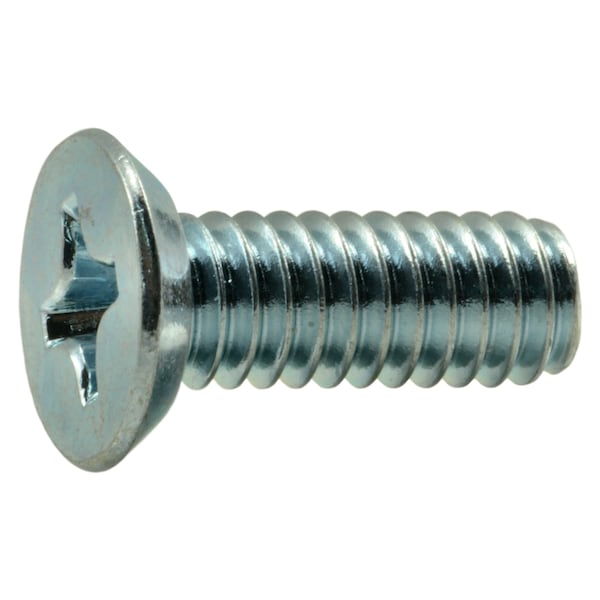 Midwest Fastener #12-24 x 5/8 in Phillips Flat Machine Screw, Zinc Plated Steel, 15 PK 39803 - main